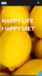 Mobile Screenshot of happylifediet.com